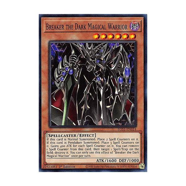 遊戯王 EGS1-EN014 黒魔導戦士 ブレイカー Breaker the Dark Magical