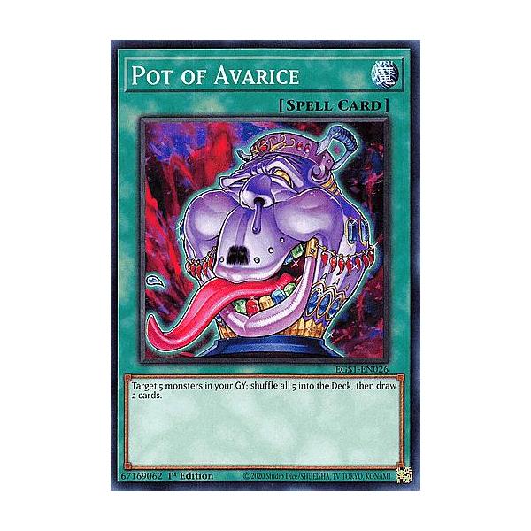 遊戯王 EGS1-EN026 貪欲な壺 Pot of Avarice (英語版 1st Edition 