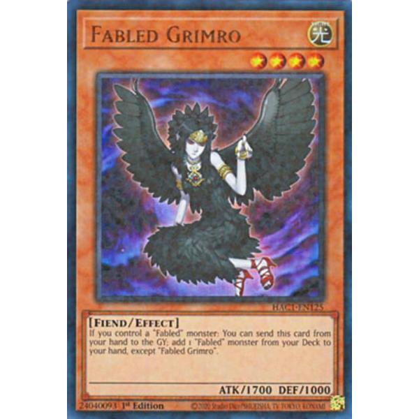 遊戯王 HAC1-EN125 魔轟神グリムロ Fabled Grimro (英語版 1st Edition