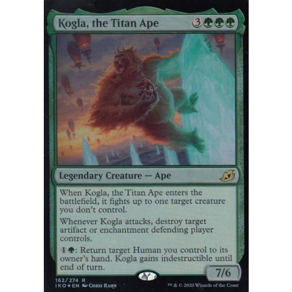 イコリア プレリリースfoil 巨大猿、コグラ 日本語ab 1枚 MTG