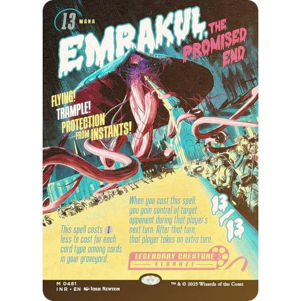 FOIL/ボーダーレス版】マジックザギャザリング INR EN 0481 約束された