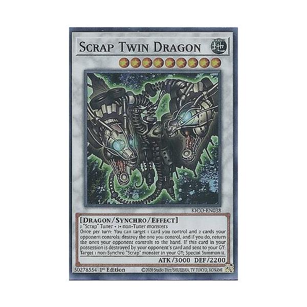 遊戯王 KICO-EN038 スクラップ・ツイン・ドラゴン Scrap Twin Dragon