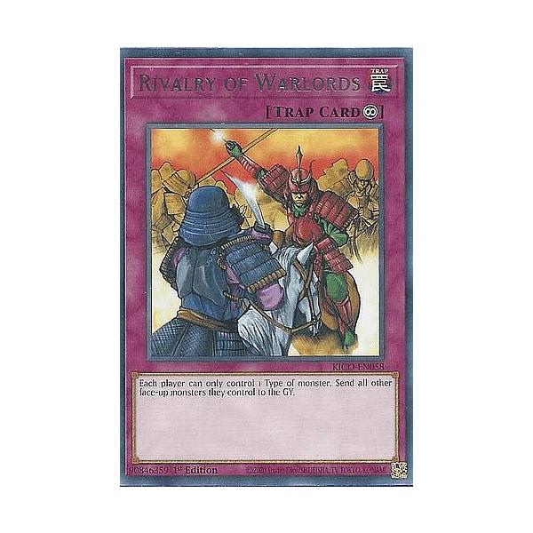 遊戯王 KICO-EN058 群雄割拠 Rivalry of Warlords (英語版 1st Edition