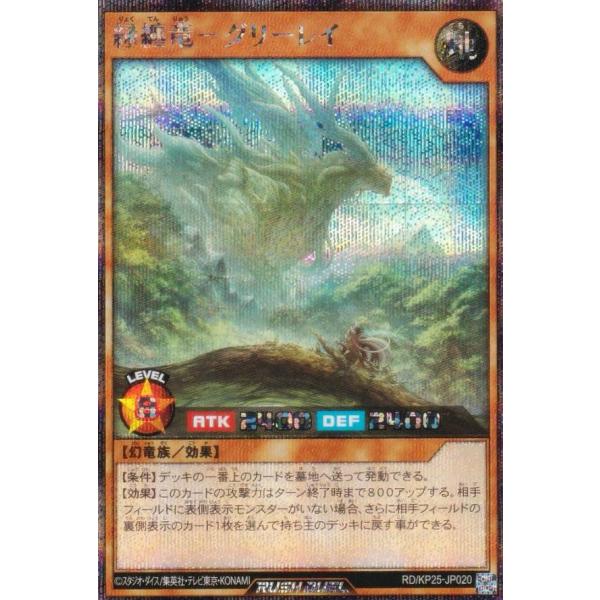 遊戯王 ラッシュデュエル RD/KP25-JP020 緑纏竜−グリーレイ (日本語版