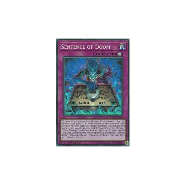 遊戯王 LED5-EN005 死の宣告 Sentence of Doom (英語版 1st 遊戯王 LED5-EN005 死の宣告 Sentence of Doom (英語版 1st