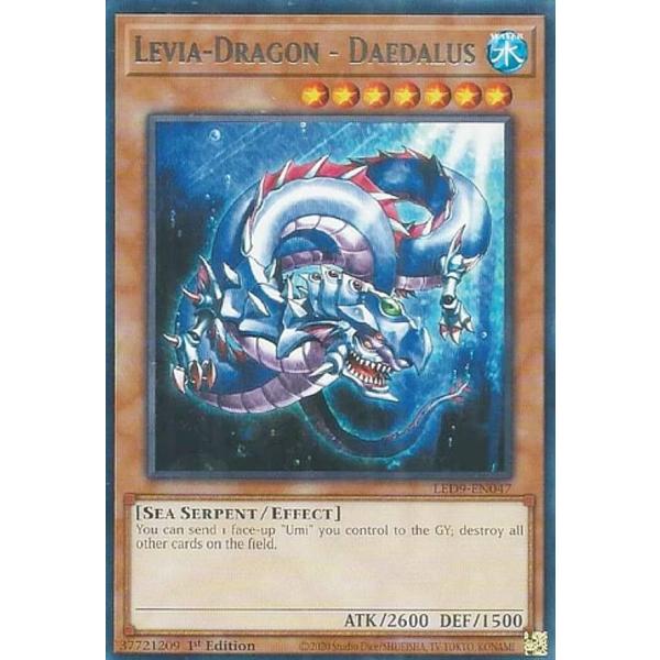 遊戯王 LED9-EN047 海竜−ダイダロス Levia-Dragon - Daedalus (英語版