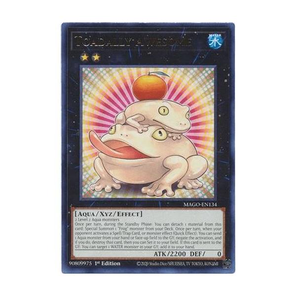 遊戯王 MAGO-EN134 餅カエル Toadally Awesome (英語版 1st Edition