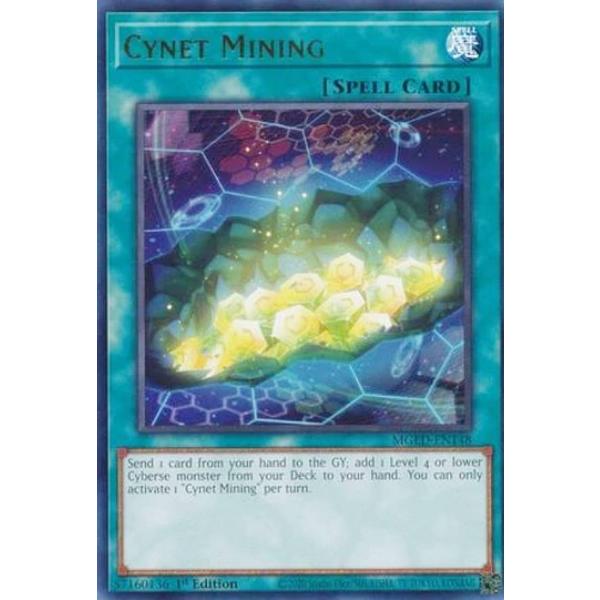 遊戯王 MGED-EN148 サイバネット・マイニング Cynet Mining (英語版
