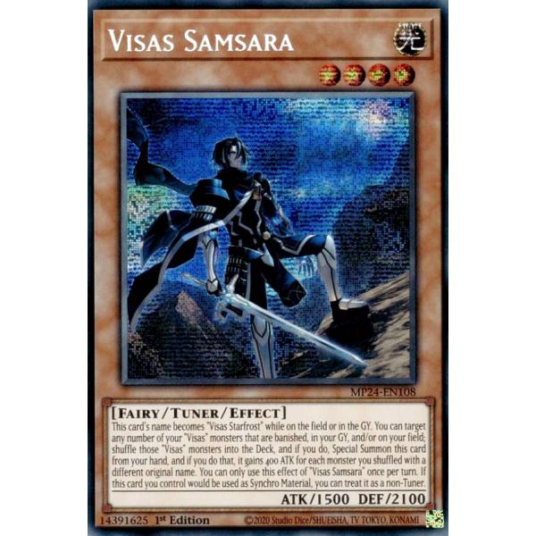 遊戯王 MP24-EN108 ヴィサス＝サンサーラ (英語版 1st Edition 