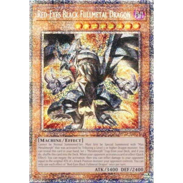 遊戯王 MP25-EN014 レッドアイズ・ブラックフルメタルドラゴン (英語版