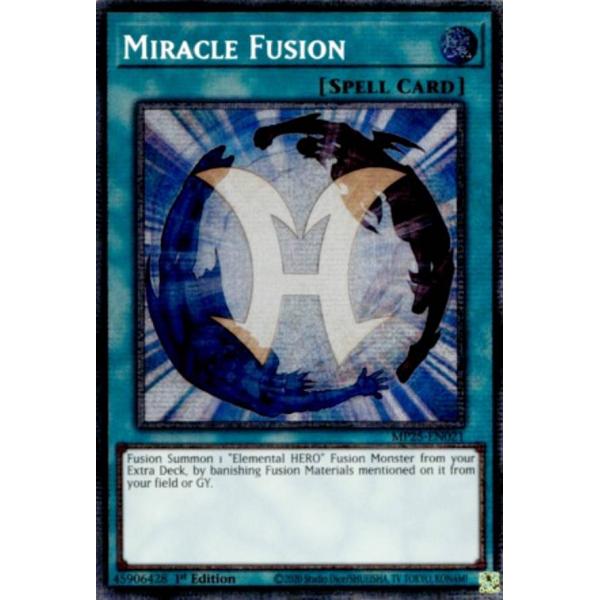 遊戯王 MP25-EN021 ミラクル・フュージョン (英語版 1st Edition