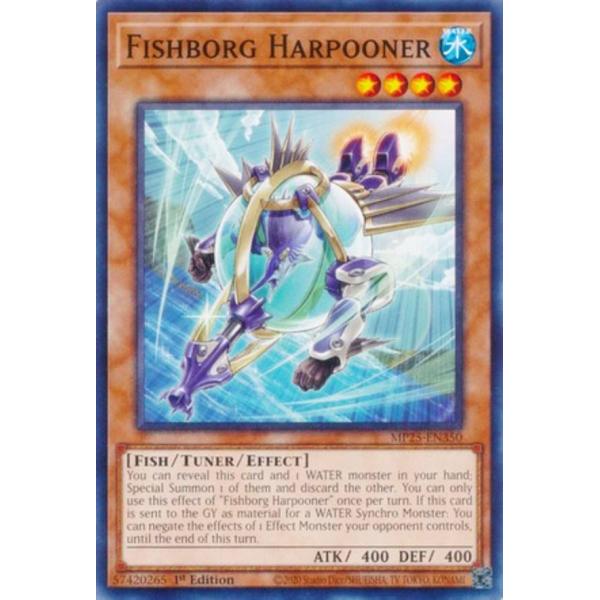 遊戯王 MP25-EN350 フィッシュボーグ−ハープナー (英語版 1st Edition