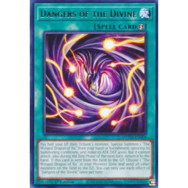 遊戯王 MZTM-EN008 Dangers of the Divine (英語版 1st Edition