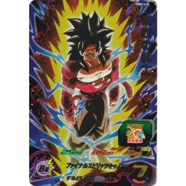 ドラゴンボールヒーローズ PBBS15-02 黒衣の戦士 オフィシャル9