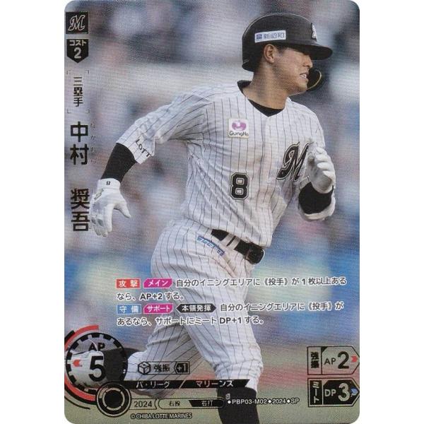 スペシャルパラレル】ドリームオーダー PBP03-M02 中村 奨吾