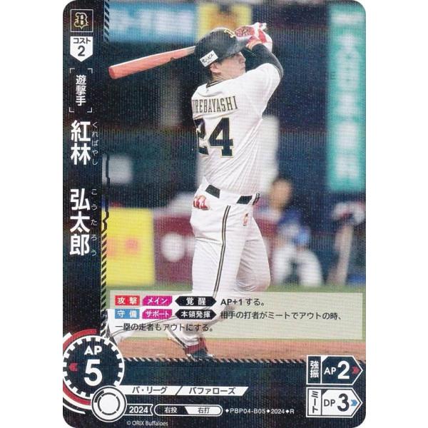 ドリームオーダー 紅林 弘太郎 プロモ オリックス シリアル NO.007