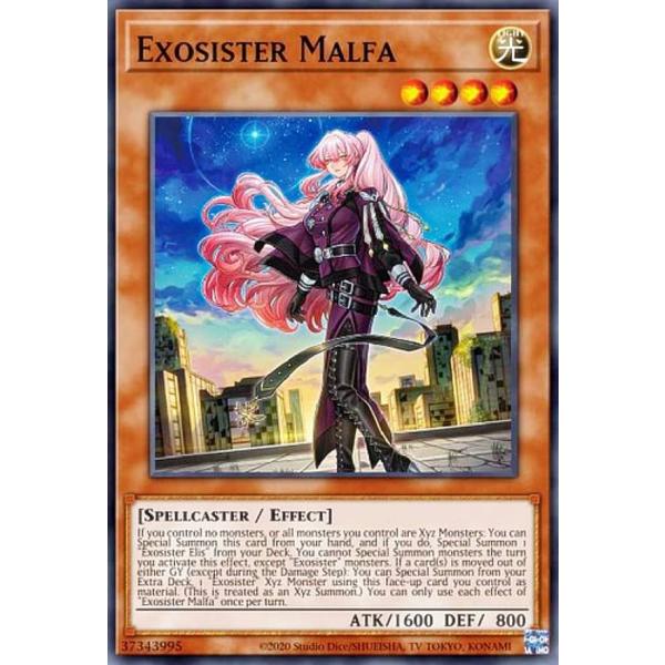 遊戯王 POTE-EN025 エクソシスター・マルファ Exosister Martha (英語
