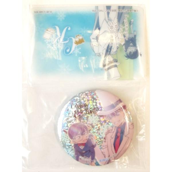 江戸川コナン＆怪盗キッド (シークレット) 】 彩光キラキラカンバッジ