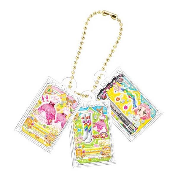 C賞 アイカツ！カードミニチュアチャーム(ドリーミーキャンディコーデ