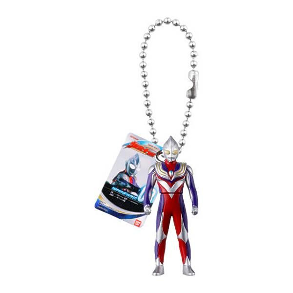 【ウルトラマンティガ（マルチタイプ）】ウルトラマン ウルトラソフビシリーズ ミニチュアスイングマスコット