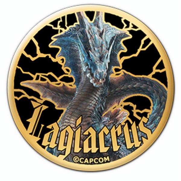 ラギアクルス】モンスターハンターワイルズ メタル缶バッジ