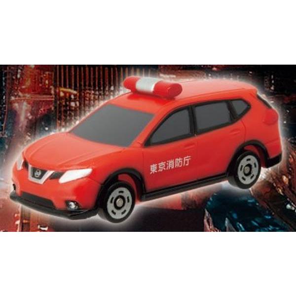 日産 エクストレイル（消防指揮車）】ポケットトミカ レスキュー! 消防