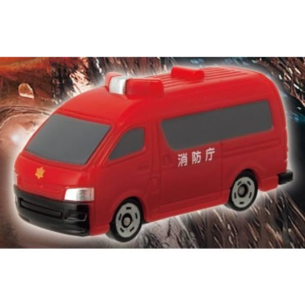 トヨタ ハイエース（指揮統制車）】ポケットトミカ レスキュー! 消防