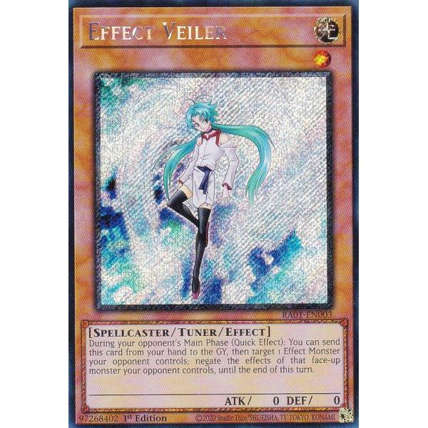遊戯王 RA01-EN003 エフェクト・ヴェーラー Effect Veiler (英語版 1st Edition プラチナムシークレットレア) : ra01092311ttp003 : トレカショップ LEAD. - 通販 - Yahoo!ショッピング 遊戯王 RA01-EN003 エフェクト・ヴェーラー Effect Veiler (英語版 1st Edition プラチナムシークレットレア) : ra01092311ttp003 : トレカショップ LEAD. - 通販 - Yahoo!ショッピング