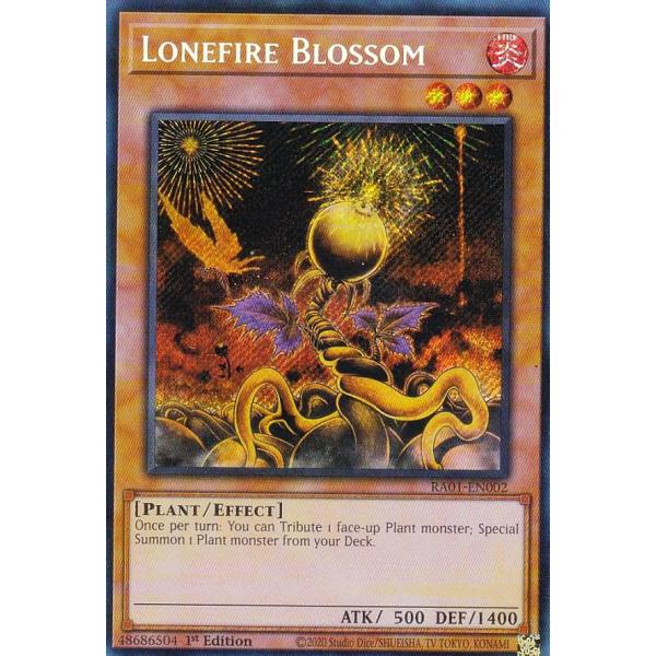 遊戯王 RA01-EN002 ローンファイア・ブロッサム Lonefire Blossom 