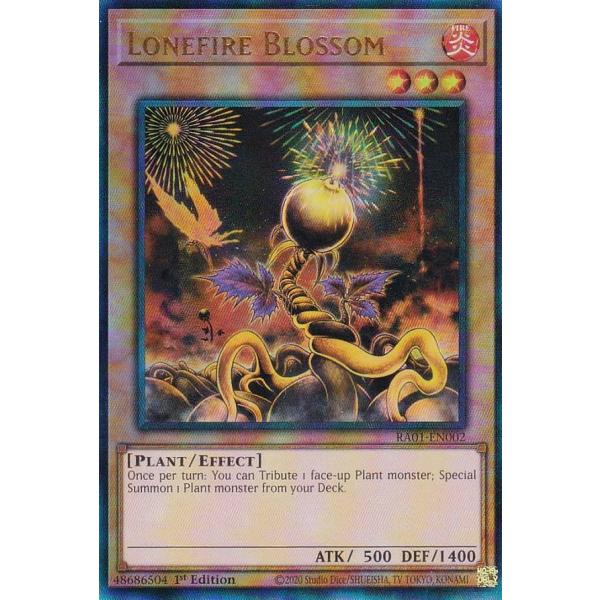 遊戯王 RA01-EN002 ローンファイア・ブロッサム Lonefire Blossom