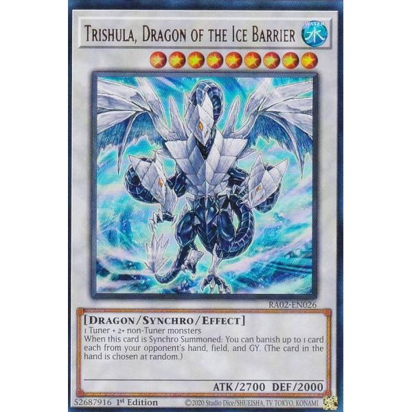 遊戯王 RA02-EN026 氷結界の龍 トリシューラ (英語版 1st Edition