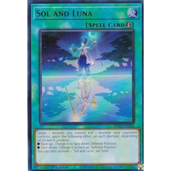 遊戯王 RA02-EN068 サン・アンド・ムーン (英語版 1st Edition
