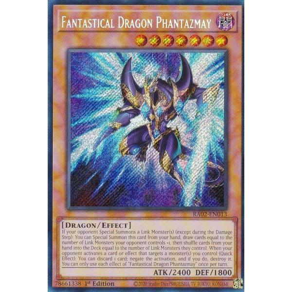遊戯王 ファンタズメイ 海外 英語 シク 遊戯王 RA02-EN013 幻創龍ファンタズメイ (英語版 1st Edition