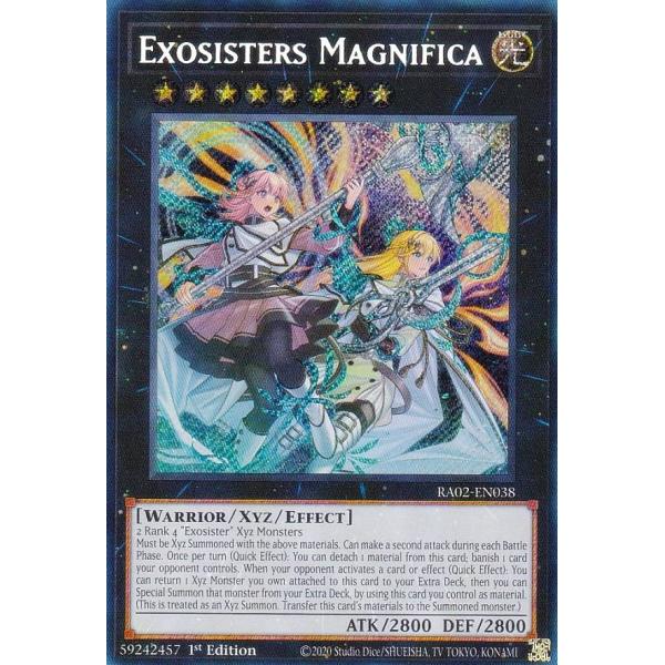 遊戯王 RA02-EN038 エクソシスターズ・マニフィカ (英語版 1st Edition