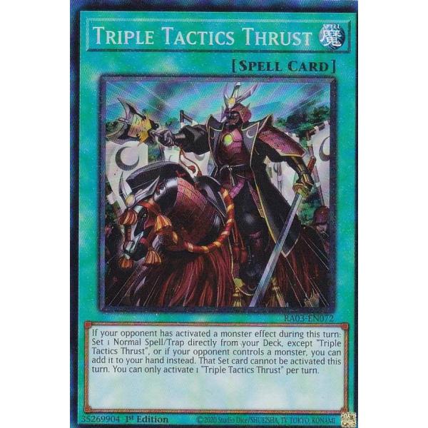 遊戯王 RA03-EN072 三戦の号 (英語版 1st Edition プリズマティック