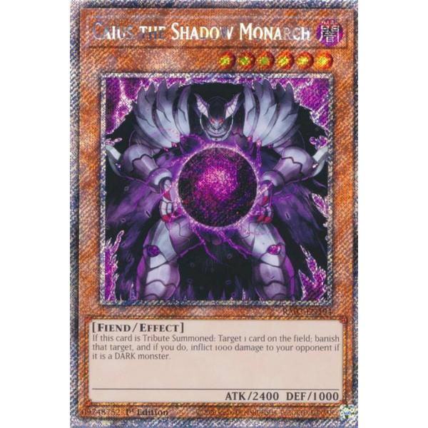 遊戯王 RA03-EN194 邪帝ガイウス (英語版 1st Edition プラチナ