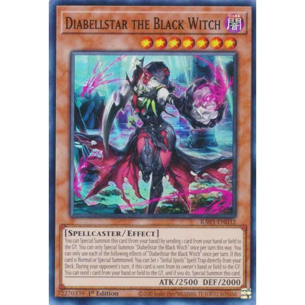 遊戯王 RA03-EN032 黒魔女ディアベルスター (英語版 1st Edition