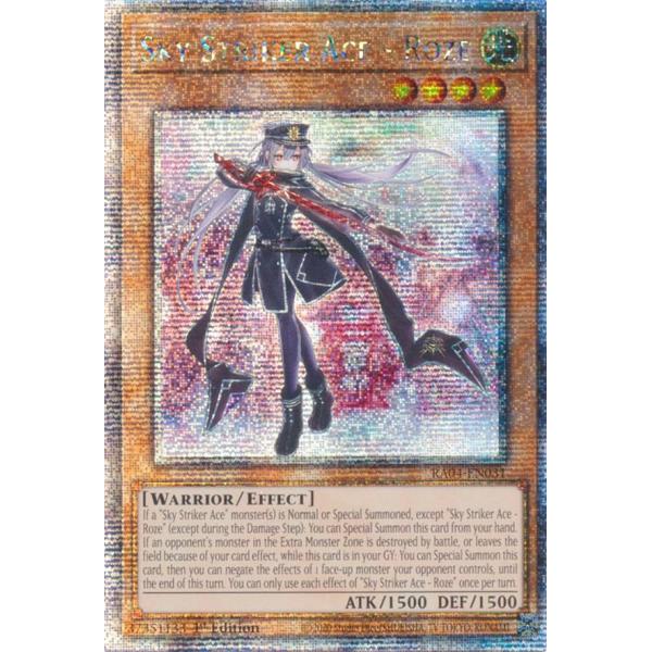 遊戯王 RA04-EN031 閃刀姫−ロゼ (英語版 1st Edition 25th クォーター
