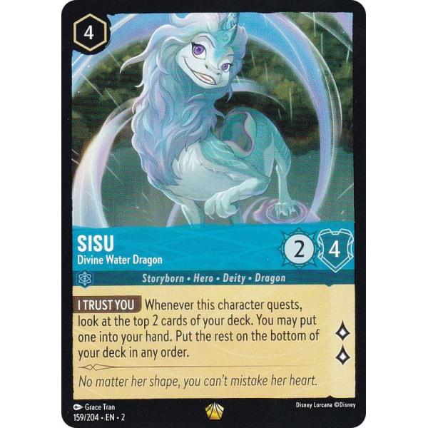 ディズニー ロルカナ 159/204・EN・2 Sisu - Divine Water