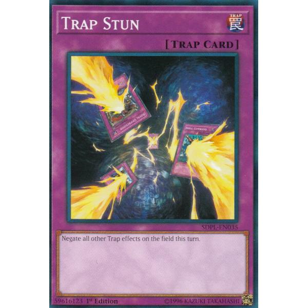 遊戯王 SDPL-EN035 トラップ・スタン Trap Stun (英語版 1st Edition