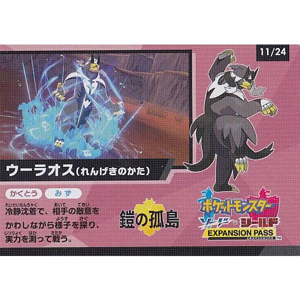 ポケモンカードゲーム 11/24 ウーラオス(れんげきのかた) ゲット