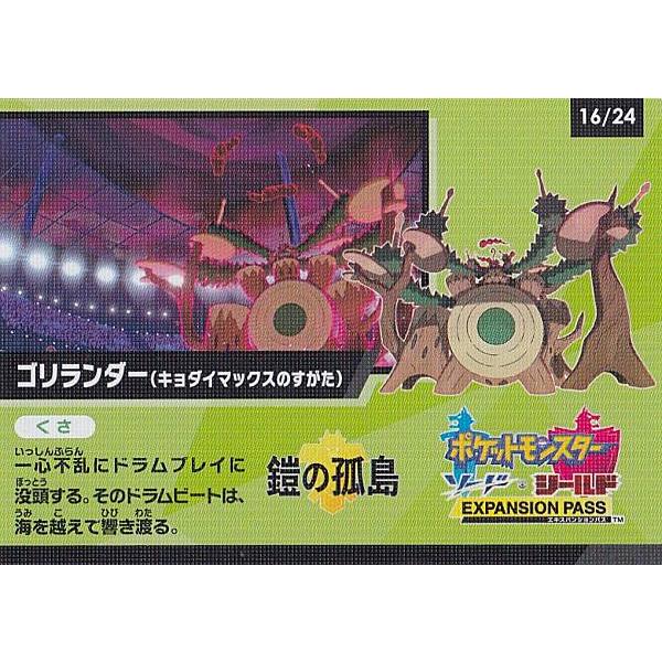 ポケモンカードゲーム 16 24 ゴリランダー キョダイマックスのすがた ゲットチャレンジ キャンペーンカード ハイクラスパック シャイニースターv Sm4a2411tt16 トレカショップ Lead 通販 Yahoo ショッピング
