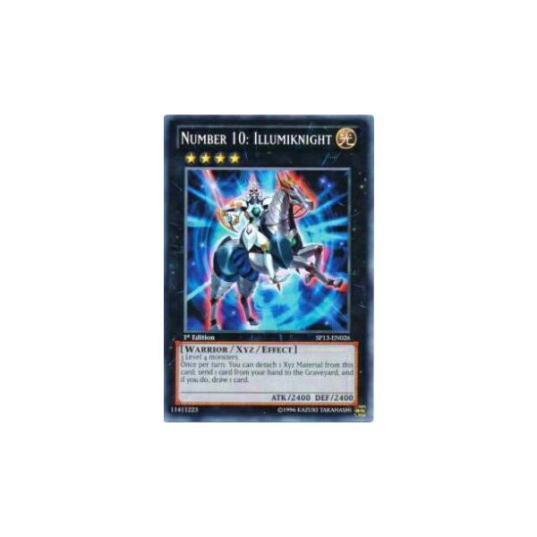 遊戯王 英語版 SP13-EN026 No.10 白輝士イルミネーター Number 10