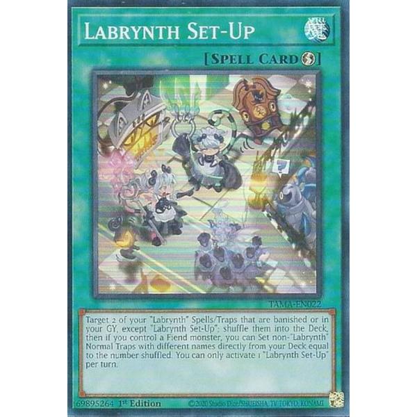遊戯王 TAMA-EN022 ラビュリンス・セッティング Labrynth Set-Up