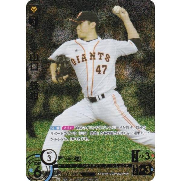 読売ジャイアンツ 山口鉄也 引退記念メモリアルフォトパネル｜野球