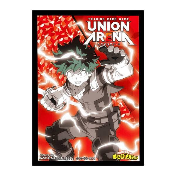 僕のヒーローアカデミア unionarena  ユニオンアリーナ ユニオンアリーナ UNION ARENA オフィシャルカードスリーブ 僕の