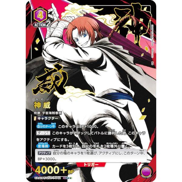 ユニオンアリーナ 神威 SR パラレル 星2 ★★ 銀魂 ユニアリ lead-netstore_ua11bt282307ttp042