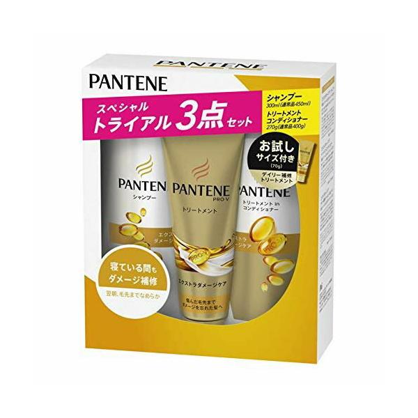 BY34 P&G パンテーン エクストラダメージケアお試しポンプ ３ステップ