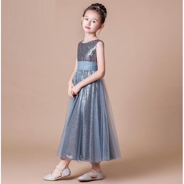 子供ドレス スパンコール ワンピース 子供服 キッズドレス 可愛い 女の子ワンピース ノースリーブ 結婚式 プリンセス 入学式 入園式 ピアノ 発表会 110 160cm Deltageophysics Com