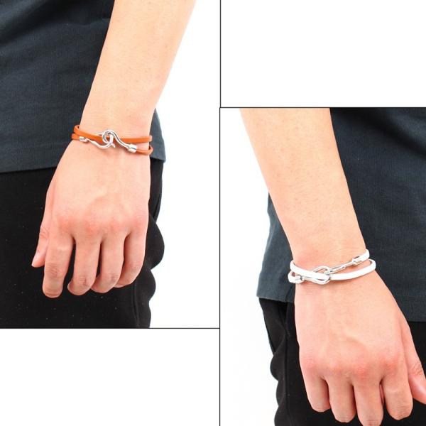 ブレスレット メンズ ブレス 本革 レザーブレスレット 革レディース アクセサリー シンプル 2重巻きフックブレス メンズファッション小物 Buyee Buyee Japanese Proxy Service Buy From Japan Bot Online